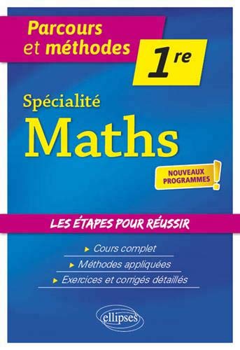 SPECIALITE MATHEMATIQUES - PREMIERE - NOUVEAUX PROGRAMMES - DAWIDSON F-L. - ELLIPSES MARKET