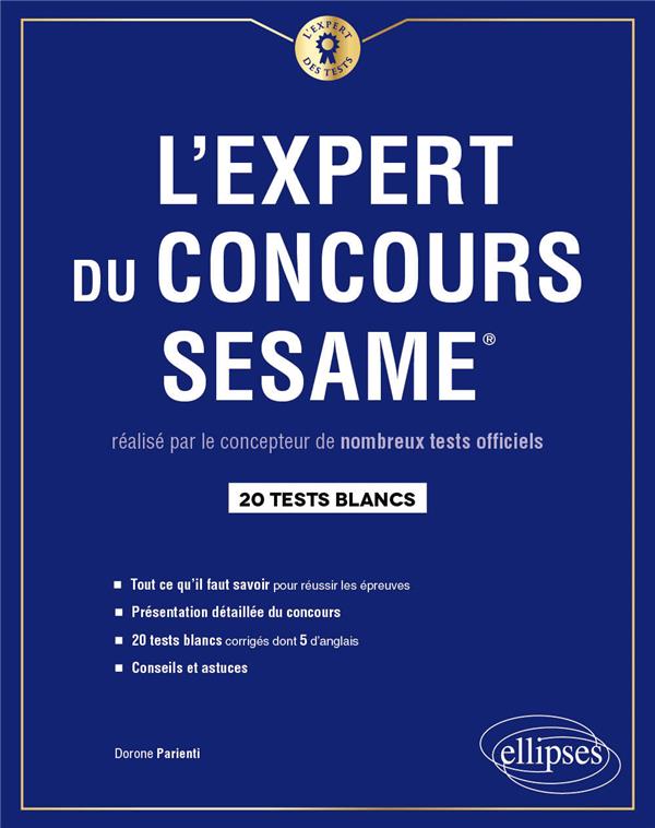 L-EXPERT DU CONCOURS SESAME - EDITION 2020 - FLAK/PARIENTI - ELLIPSES MARKET