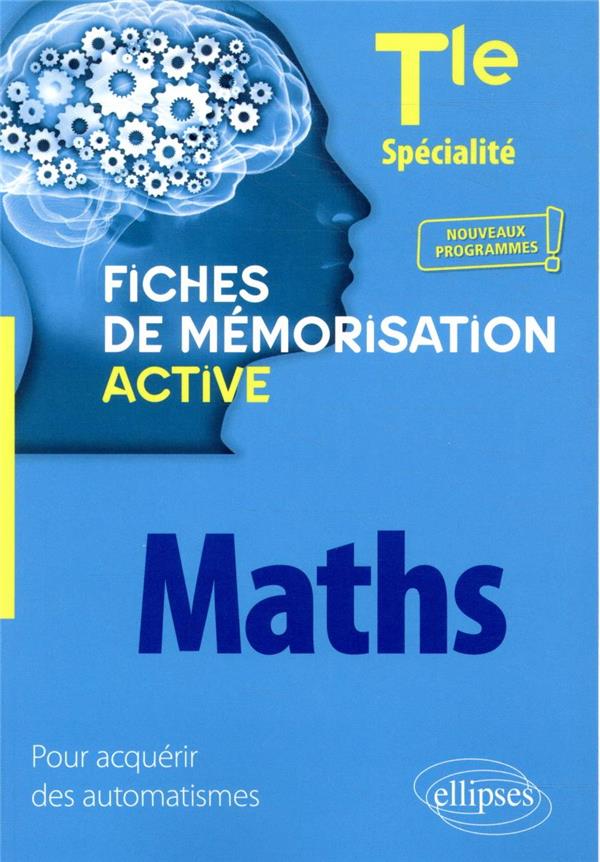 SPECIALITE MATHEMATIQUES - TERMINALE - NOUV EAUX PROGRAMMES - NADJAR DAVID - ELLIPSES MARKET