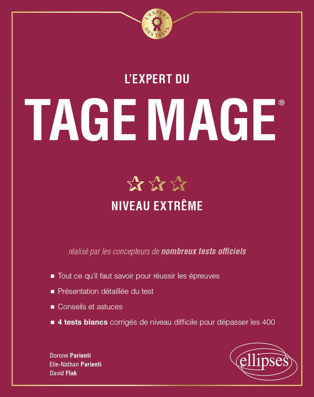 L'Expert du Tage Mage® - Niveau extrême - Flak David, Parienti Dorone, Parienti Elie-Nathan - ELLIPSES