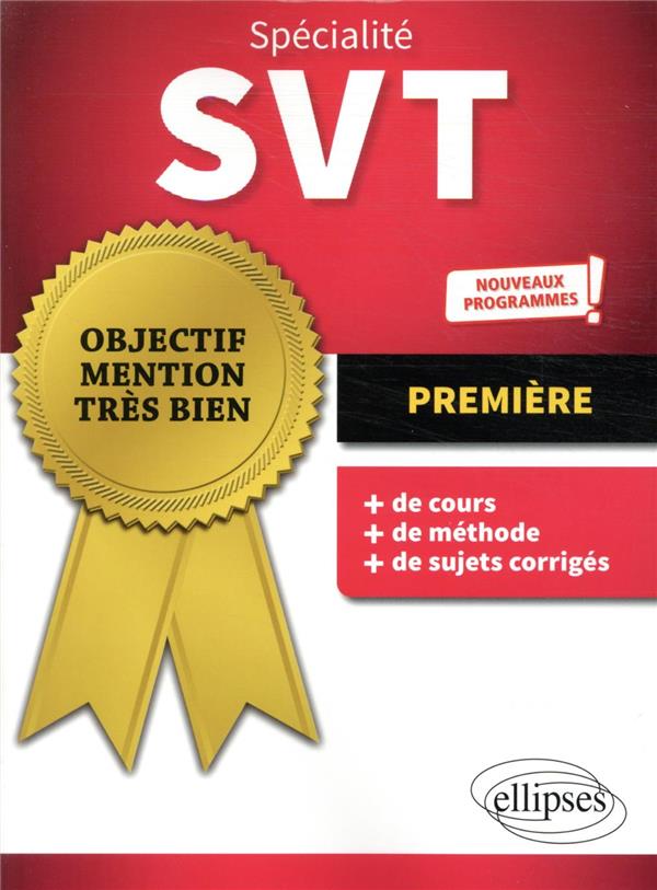 SPECIALITE SVT - PREMIERE - NOUVEAUX PROGRAMMES - BOURLON PIERRE-MARIE - ELLIPSES MARKET