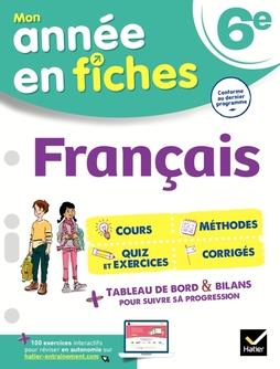 FRANCAIS 6E - FICHES DE REVISION COLLEGE - PERROT GAELLE - HATIER SCOLAIRE