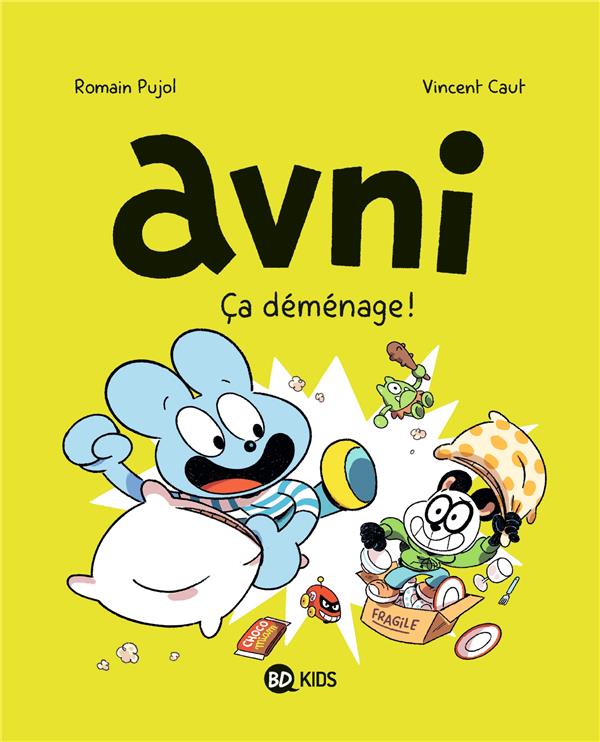 AVNI, TOME 08 - CA DEMENAGE ! - PUJOL/CAUT - MILAN