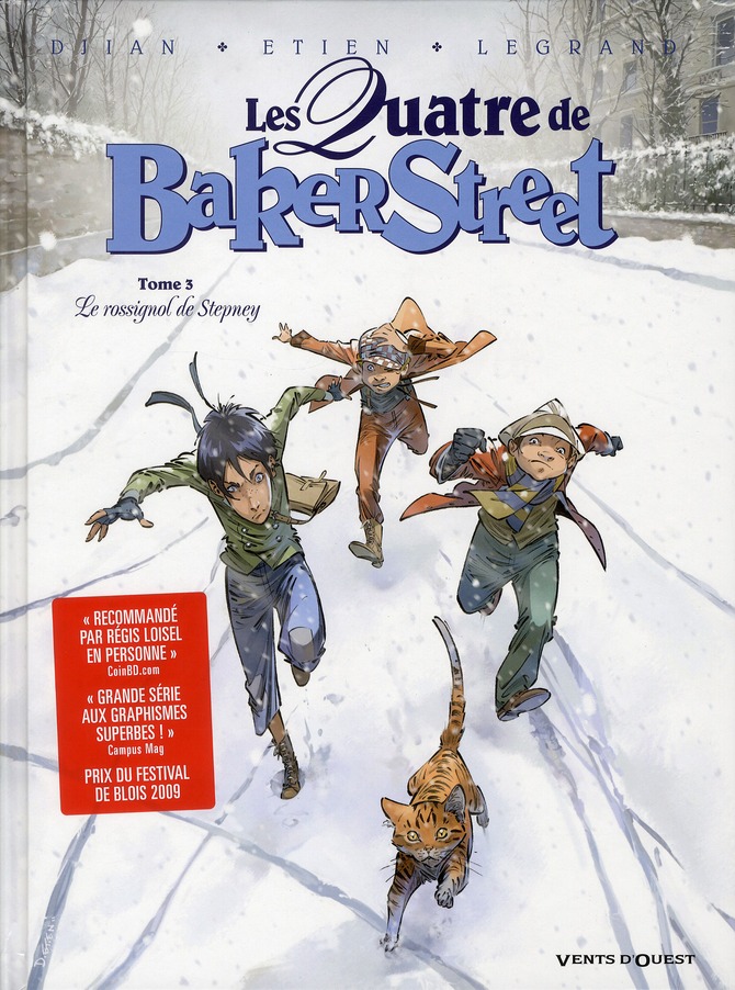 LES QUATRE DE BAKER STREET - TOME 03 - LE ROSSIGNOL DE STEPNEY - DJIAN/LEGRAND/ETIEN - VENTS D'OUEST