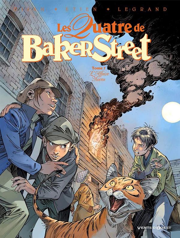 LES QUATRE DE BAKER STREET - TOME 07 - L-AFFAIRE MORAN - DJIAN/LEGRAND/ETIEN - Vents d'ouest