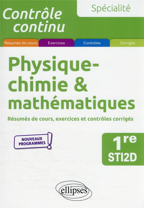 SPECIALITE PHYSIQUE-CHIMIE ET MATHEMATIQUES - PREMIERE STI2D - CLAVIER/PETIT - ELLIPSES MARKET