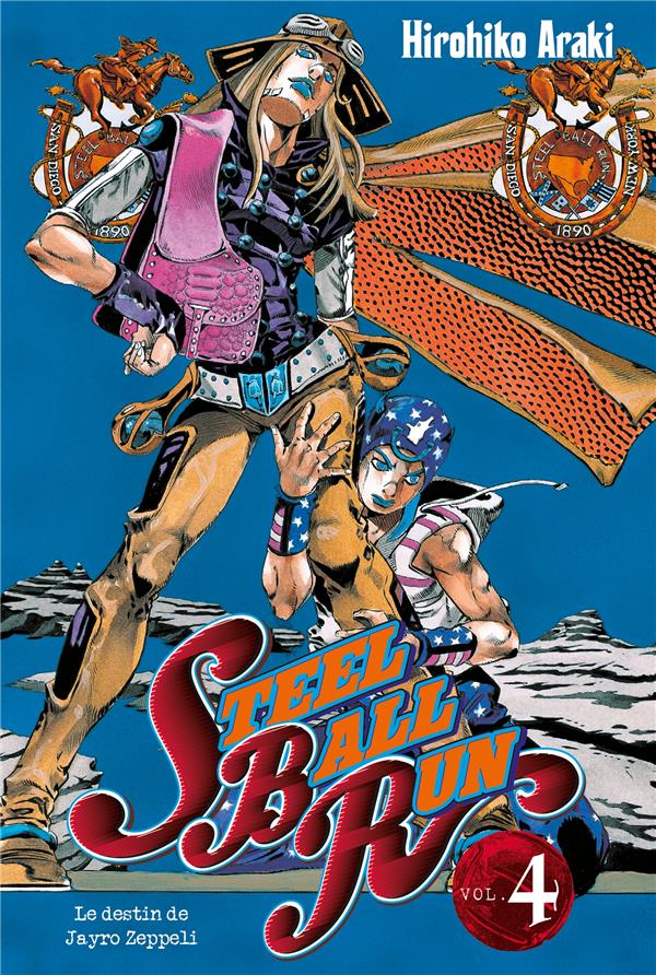 JOJO-S - STEEL BALL RUN T04 - ARAKI HIROHIKO - Tonkam