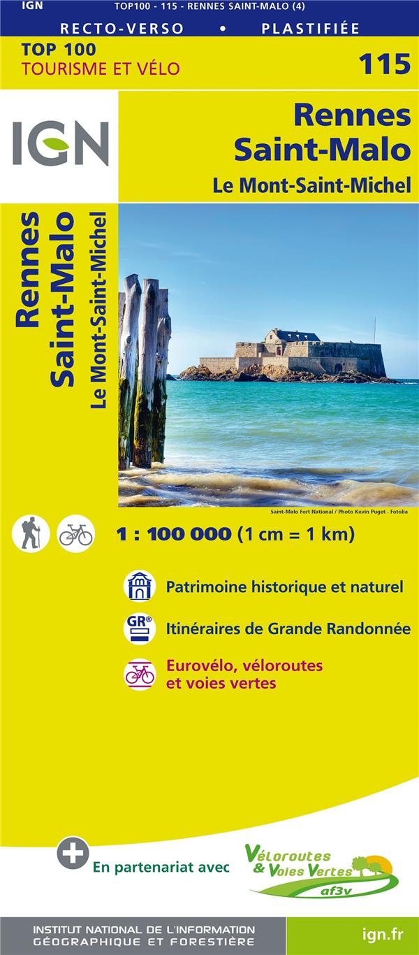 TOP100115 RENNES / SAINT-MALO - XXX - MICHELIN