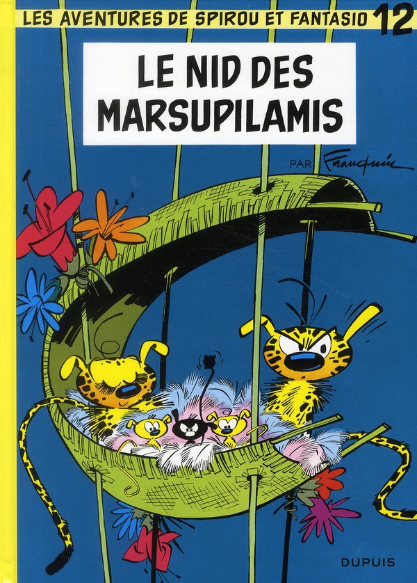 SPIROU ET FANTASIO - TOME 12 - LE NID DES MARSUPILAMIS - FRANQUIN - DUPUIS