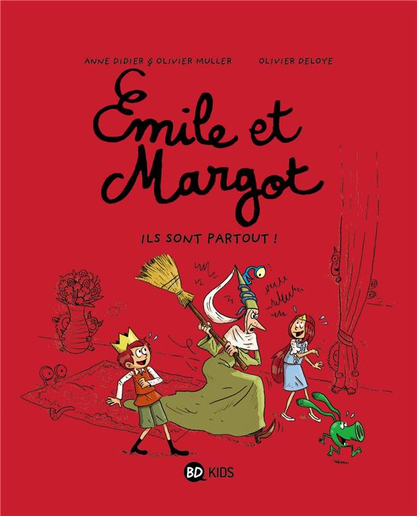 EMILE ET MARGOT, TOME 06 - ILS SONT PARTOUT ! - DIDIER/MULLER - BD Kids