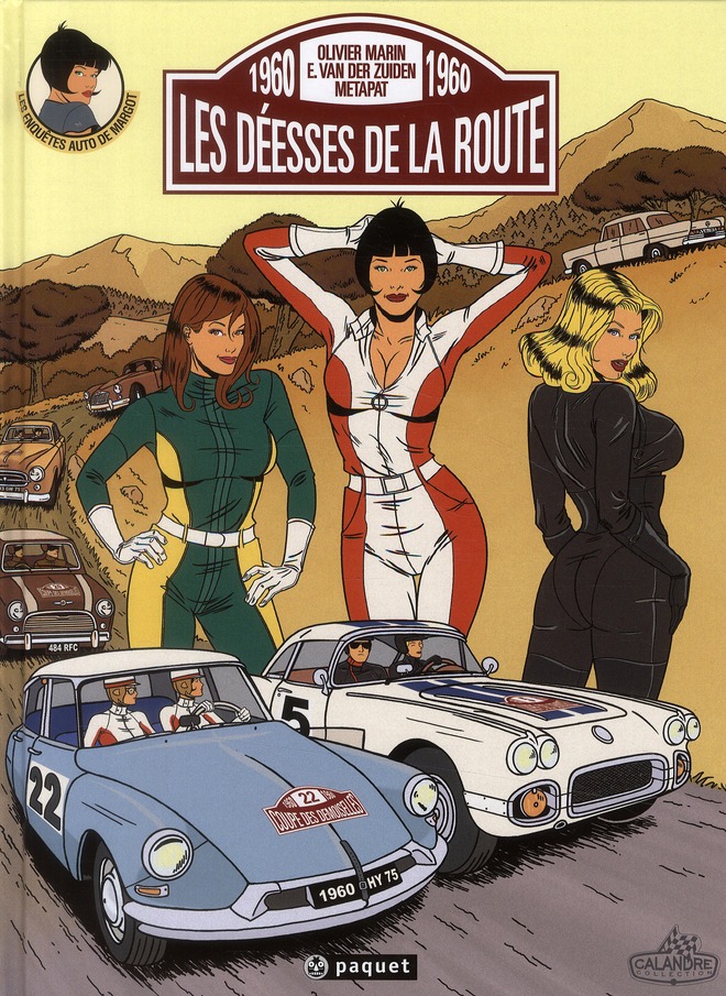 LES ENQUETES AUTO DE MARGOT T2 - LES DEESSES DE LA ROUTE - VAN DER ZUIDEN/MARIN - PAQUET