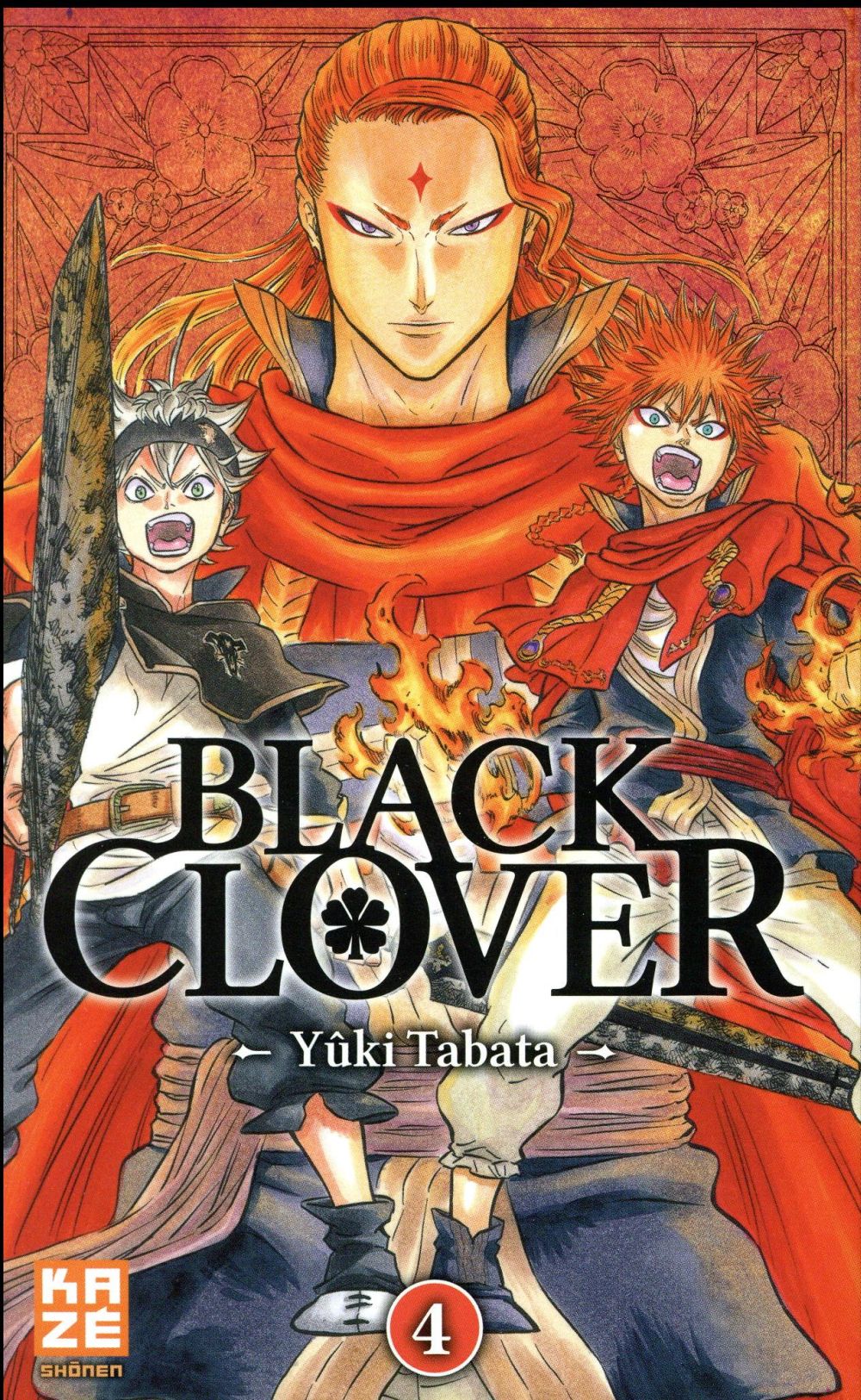 BLACK CLOVER T04 - TABATA YUKI - Kaze Manga