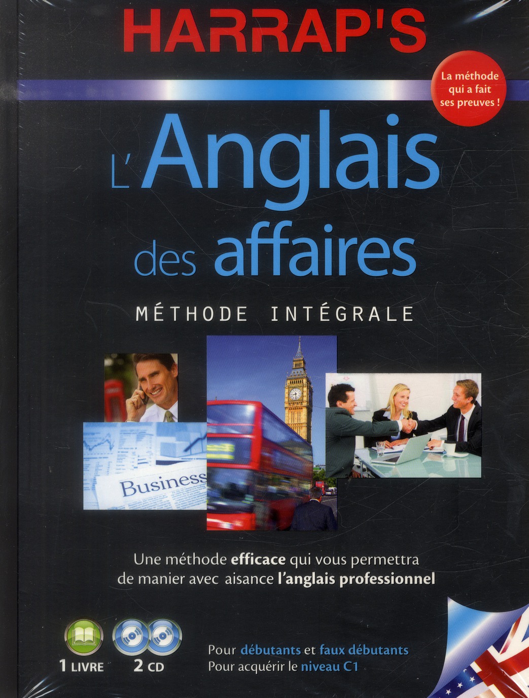 HARRAP-S METHODE INTEGRALE ANGLAIS DES AFFA IRES 2 CD + LIVRE - XXX - Harrap 's