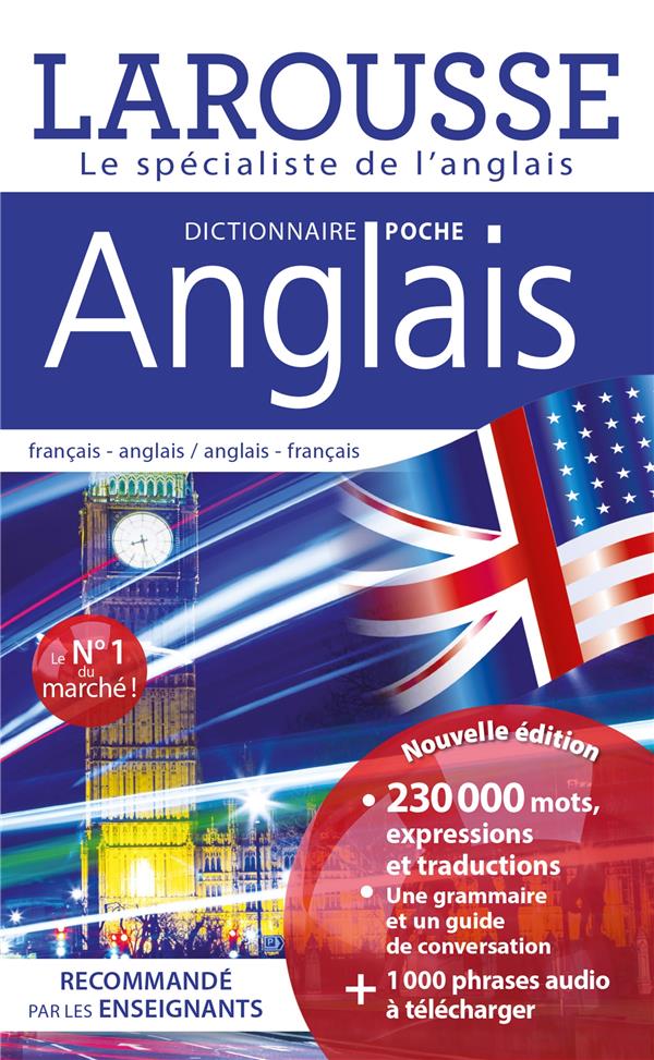 DICTIONNAIRE LAROUSSE POCHE ANGLAIS - XXX - LAROUSSE