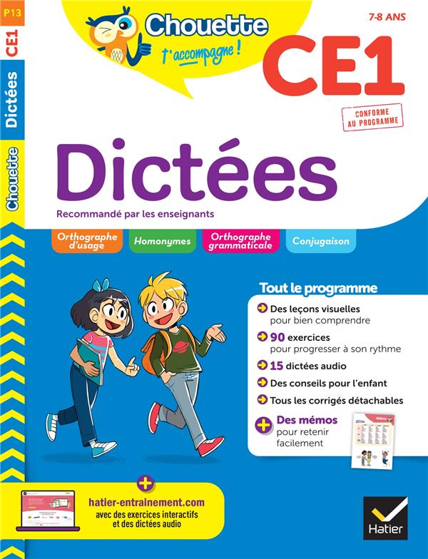 DICTEES CE1 - MARIENVAL/RODES - HATIER SCOLAIRE