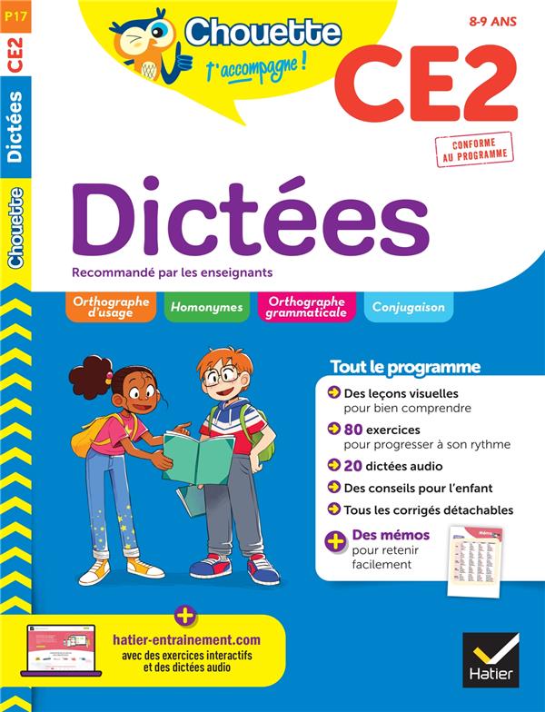 DICTEES CE2 - MARIENVAL/RODES - HATIER SCOLAIRE