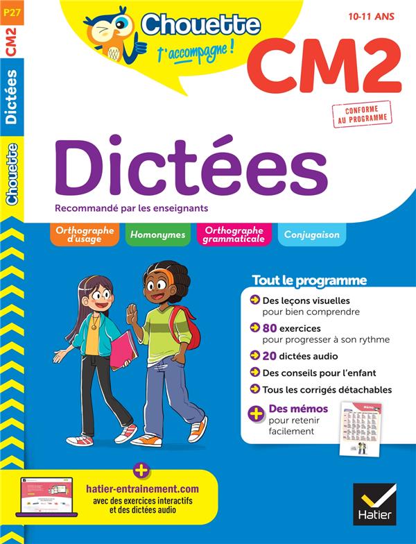 DICTEES CM2 - MARIENVAL/RODES - HATIER SCOLAIRE