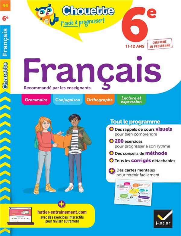 FRANCAIS 6E - CAHIER DE REVISION ET D-ENTRAINEMENT - COSSA/MARQUETTY - HATIER SCOLAIRE