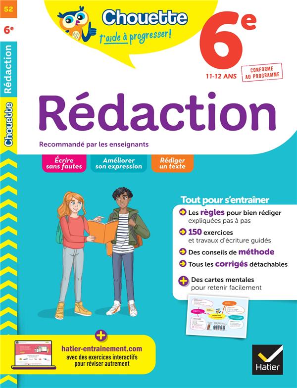 REDACTION 6E - CAHIER DE REVISION ET D-ENTRAINEMENT - CHEKROUN/NEUMANN - HATIER SCOLAIRE