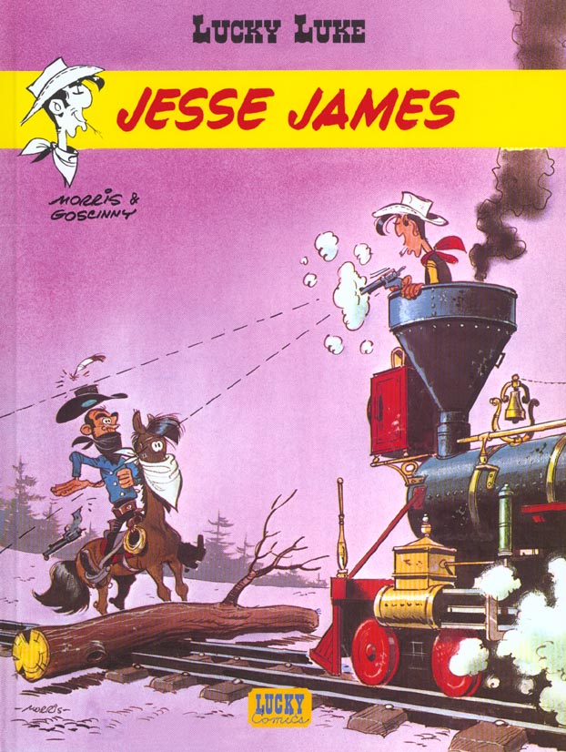 LUCKY LUKE - TOME 4 - JESSE JAMES - GOSCINNY/MORRIS - LUCKY