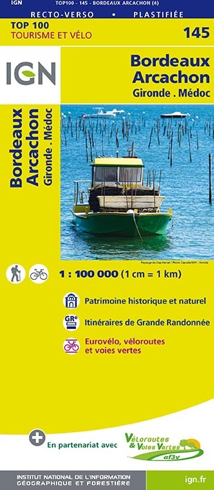 145 - BORDEAUX ARCACHON GIRONDE MEDOC - XXX - IGN