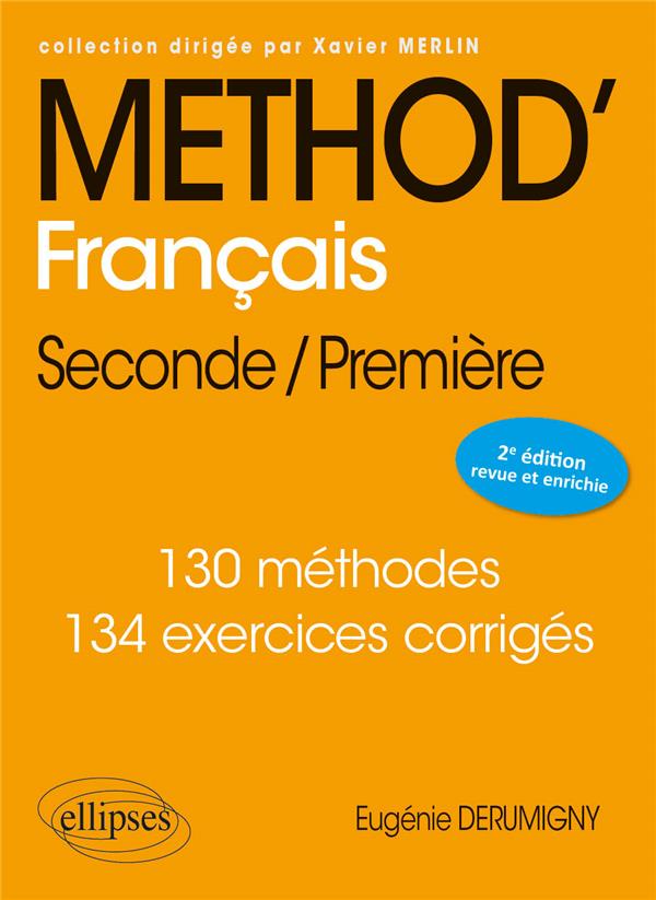 METHOD' FRANCAIS - SECONDE/PREMIERE - DERUMIGNY EUGENIE - ELLIPSES MARKET