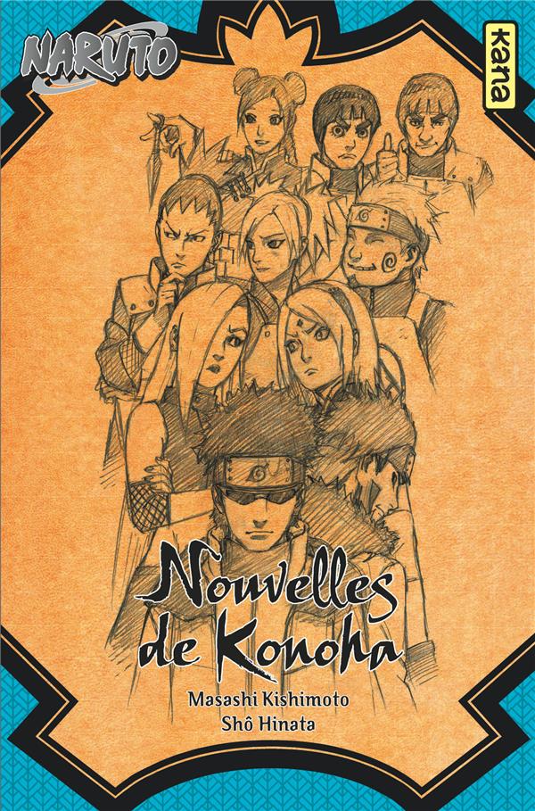 NARUTO ROMAN - T08 - NARUTO ROMAN - NOUVELLES DE KONOHA (NARUTO ROMAN 8) - SHO HINATA - DARGAUD