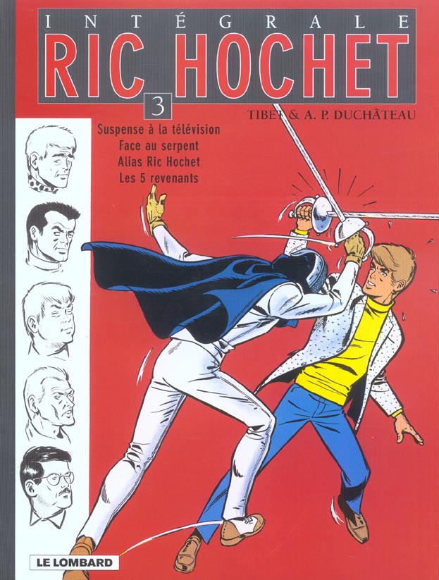 INTEGRALE RIC HOCHET - TOME 3 - INTEGRALE RIC HOCHET 3 - DUCHATEAU/TIBET - LOMBARD