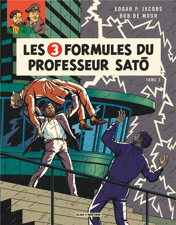 BLAKE & MORTIMER - TOME 12 - LES 3 FORMULES DU PROFESSEUR SAT? - TOME 2 - EDGAR P. JACOBS - Blake et Mortimer