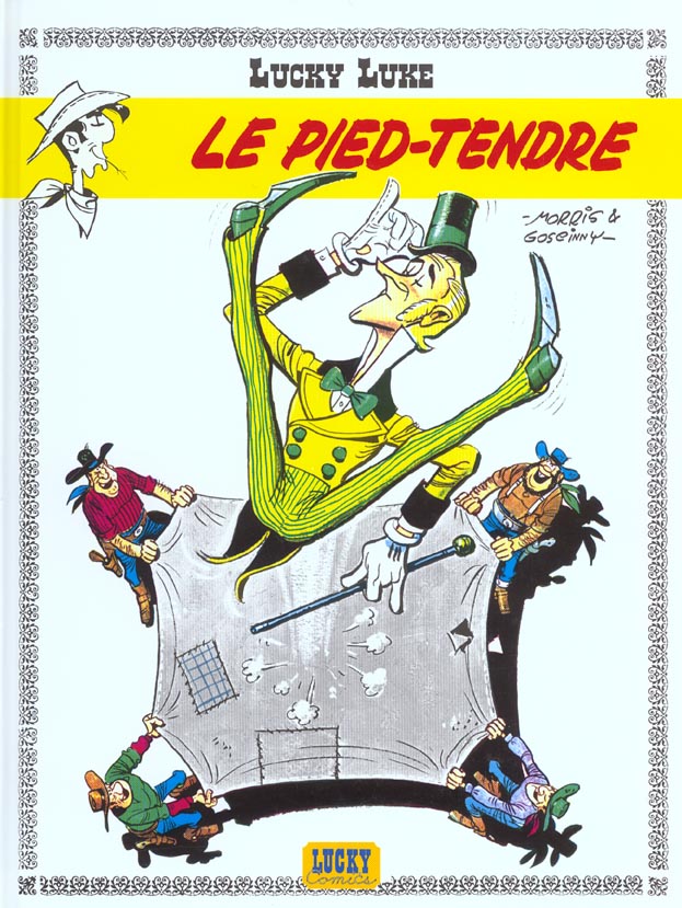 LUCKY LUKE - TOME 2 - LE PIED-TENDRE - MORRIS/GOSCINNY - LUCKY