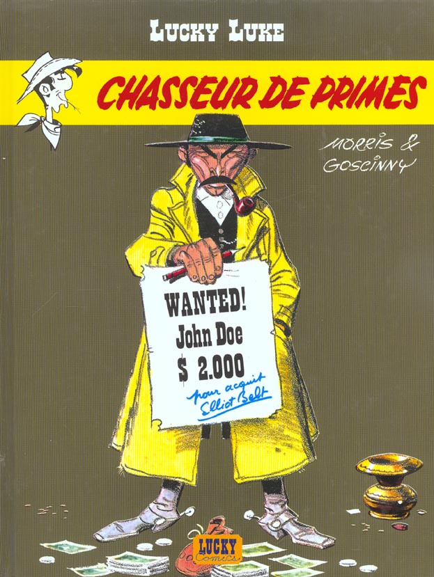 LUCKY LUKE - TOME 8 - CHASSEUR DE PRIMES - GOSCINNY/MORRIS - LUCKY