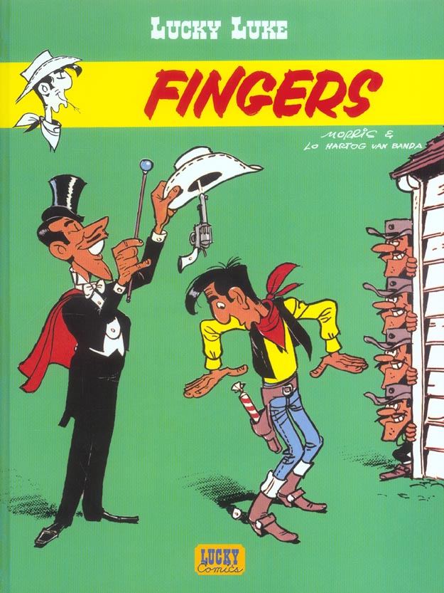 LUCKY LUKE - TOME 22 - FINGERS - MORRIS/VAN BANDA - LUCKY