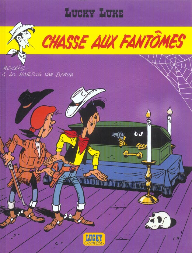 LUCKY LUKE - TOME 30 - CHASSE AUX FANTOMES - VAN BANDA/MORRIS - LUCKY