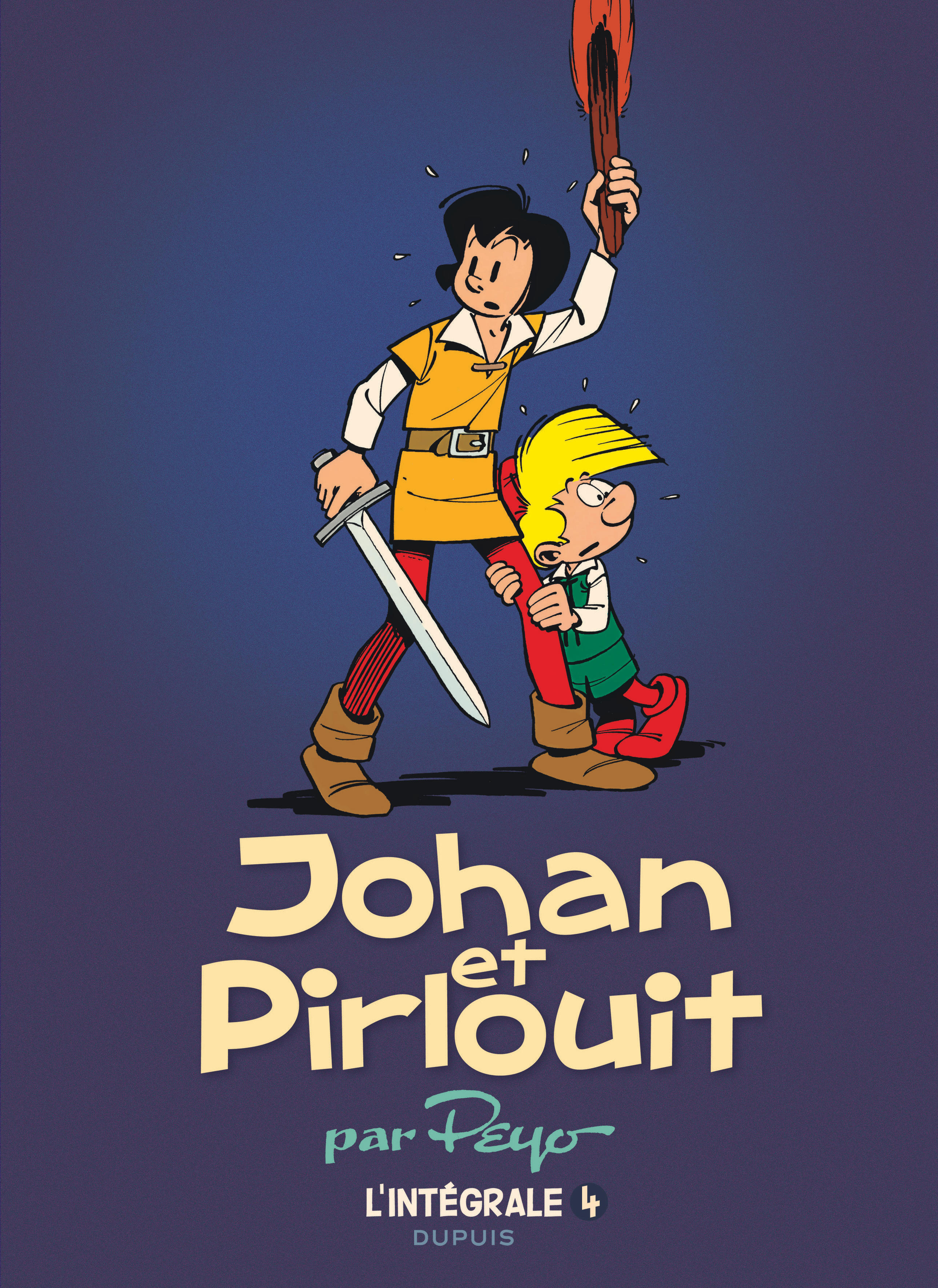 JOHAN ET PIRLOUIT - L'INTEGRALE - TOME 4 - JOHAN ET PIRLOUIT, L'INTEGRALE TOME 4 (1959-1970) (REEDIT - Peyo Peyo - DUPUIS