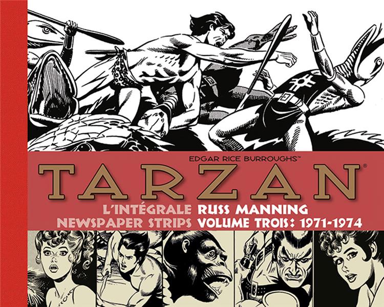 TARZAN L'INTEGRALE RUSS MANNING - RICE BURROUGHS EDGAR - DU LUMIGNON