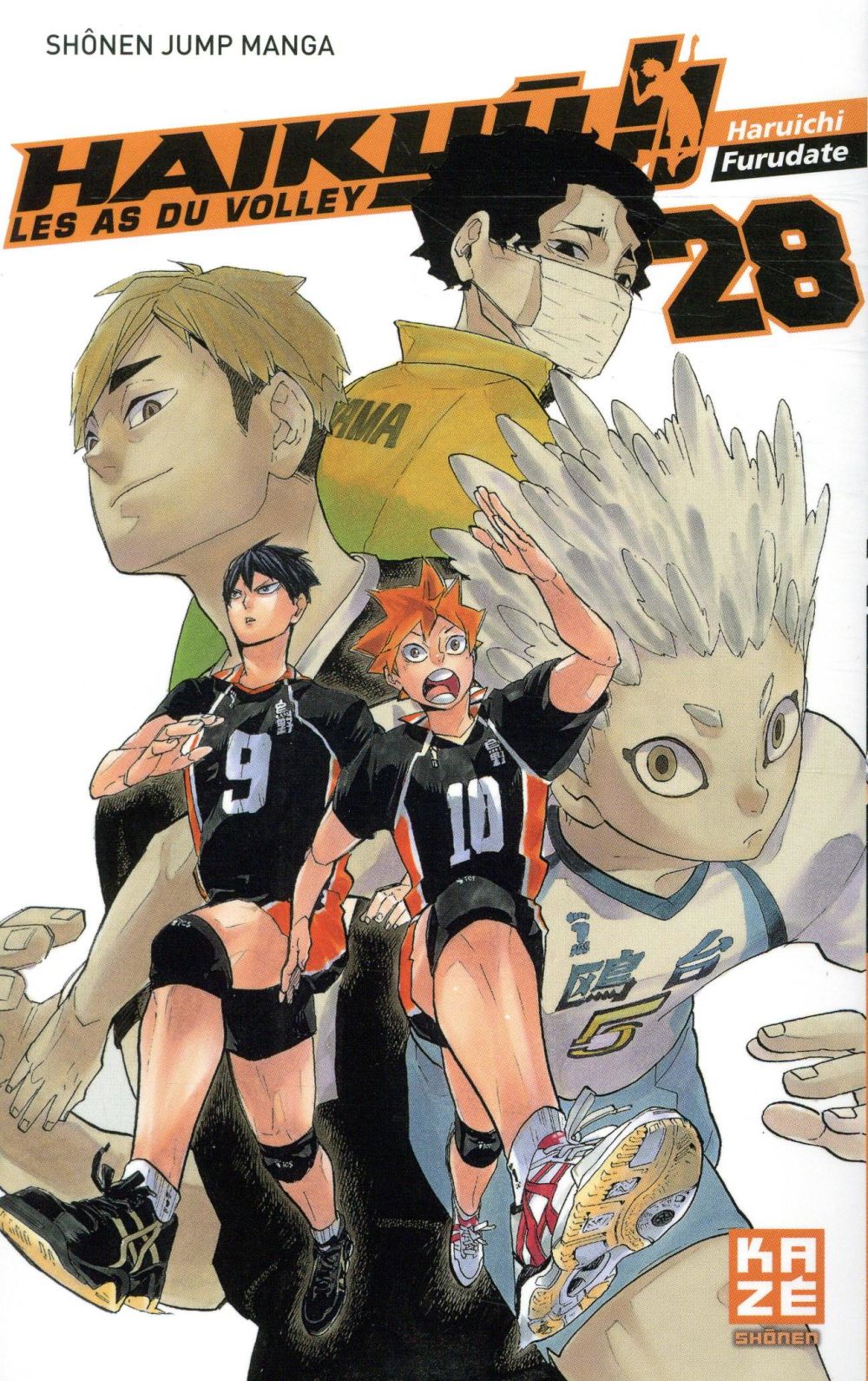 HAIKYU !! - LES AS DU VOLLEY T28 - FURUDATE HARUICHI - KAZE