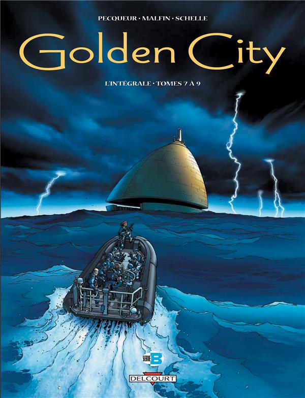 GOLDEN CITY - INTEGRALE T07 A T09 - PECQUEUR-D+MALFIN-N - DELCOURT