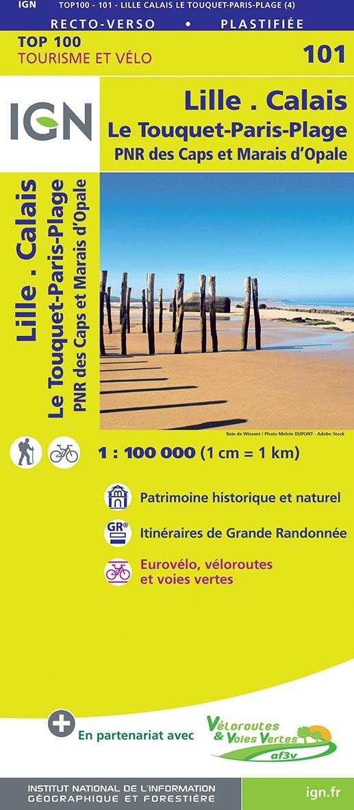TOP100101 LILLE / CALAIS / LE TOUQUET-PARIS-PLAGE - XXX - MICHELIN