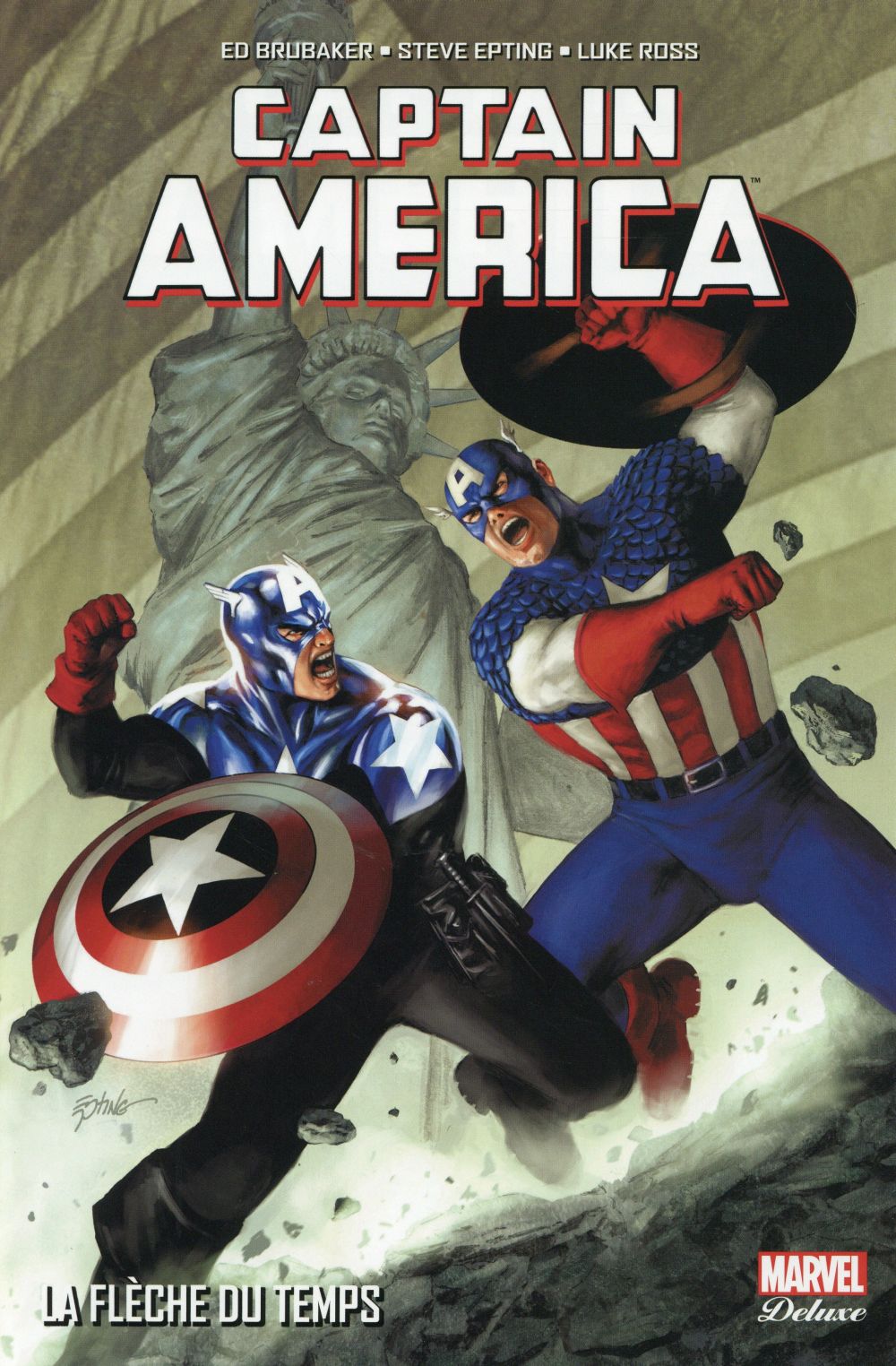 CAPTAIN AMERICA : LA FLECHE DU TEMPS - BRUBAKER+EPTING+ROSS - Panini comics