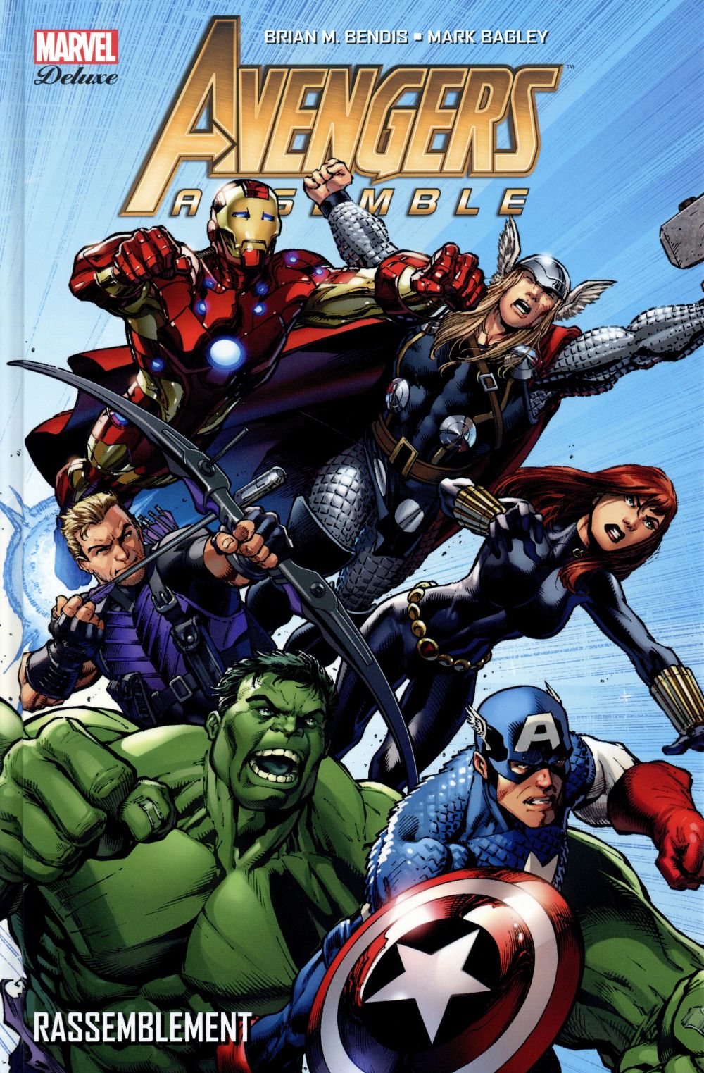 AVENGERS ASSEMBLE T01 - BENDIS-M+BAGLEY-M - Panini comics