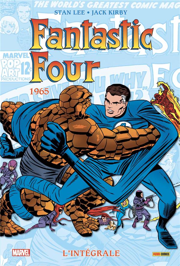 FANTASTIC FOUR: L'INTEGRALE 1965 (T04 NOUVELLE EDITION) - LEE/KIRBY - PANINI COM MAG