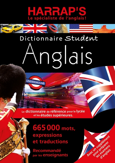 HARRAP'S DICTIONNAIRE STUDENT ANGLAIS - XXX - LAROUSSE