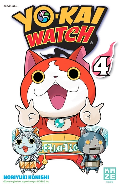 YO-KAI WATCH T04 - KONISHI NORIYUKI - KAZE