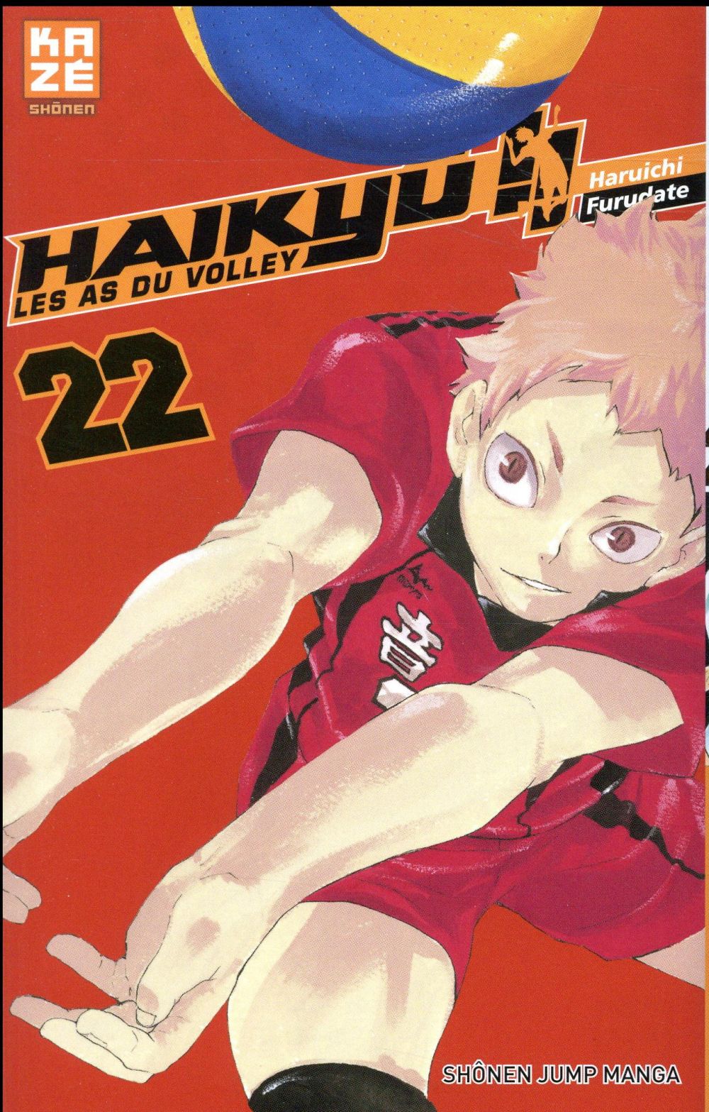 HAIKYU !! - LES AS DU VOLLEY T22 - FURUDATE HARUICHI - KAZE