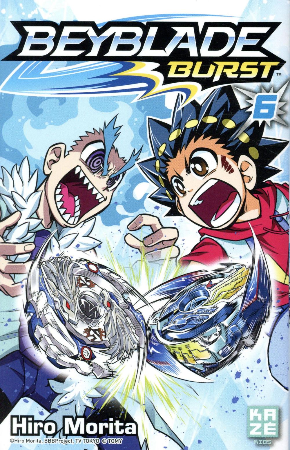 BEYBLADE BURST T06 - MORITA HIRO - KAZE