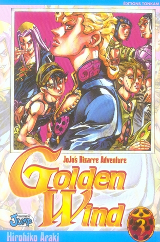 JOJO'S - GOLDEN WIND T03 - ARAKI HIROHIKO - TONKAM