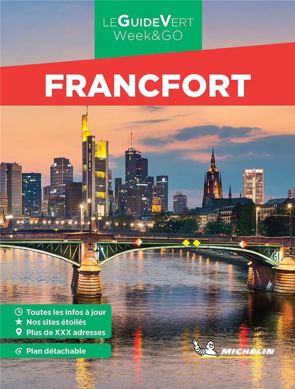 GUIDE VERT WEEK&GO FRANCFORT - XXX - MICHELIN