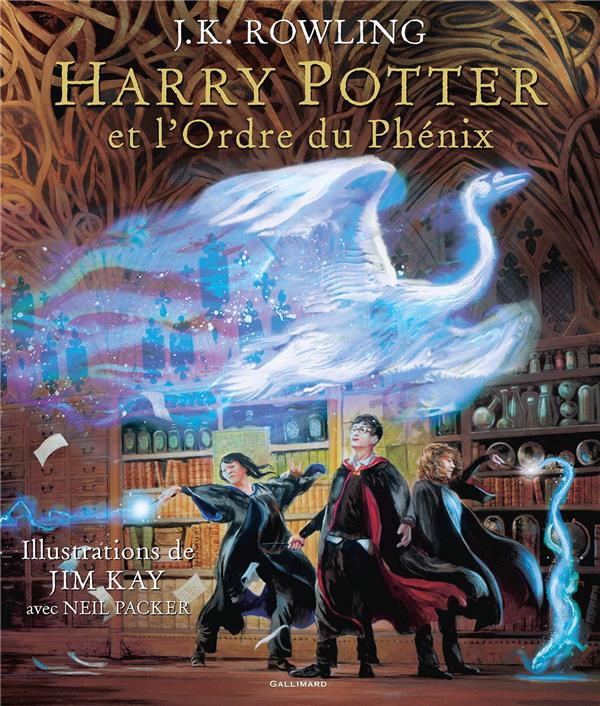 HARRY POTTER - T05 - HARRY POTTER ET L'ORDRE DU PHENIX - ALBUM ILLUSTREE - ROWLING/PACKER/KAY - GALLIMARD