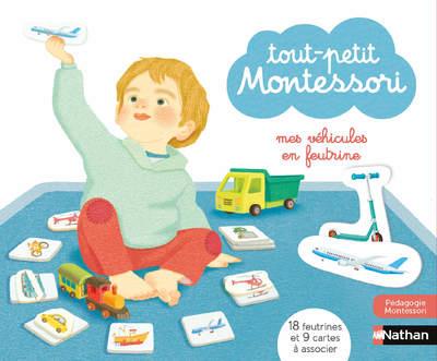 MES VEHICULES EN FEUTRINES - COFFRET TOUT PETIT MONTESSORI - ROUBIEU/FUJISAWA - CLE INTERNAT