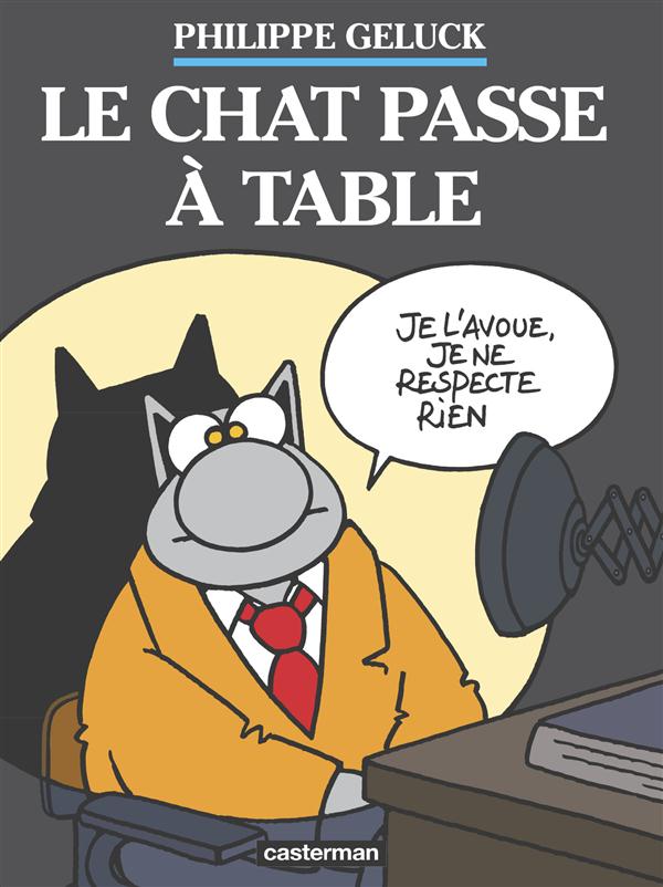 LE CHAT - T19 - LE CHAT PASSE A TABLE - COFFRET 2 VOLUMES - GELUCK - Casterman